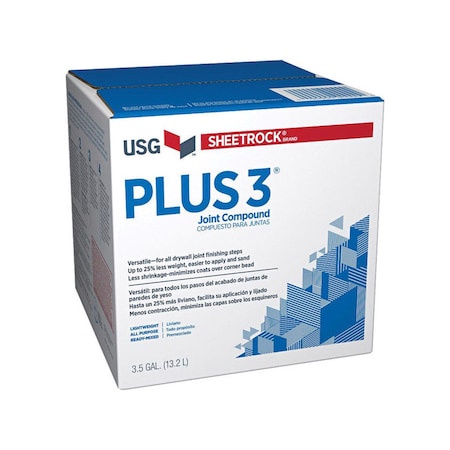 Sheetrock USG Sheetrock Plus 3 White All Purpose Joint Compound 3.5 gal 383640